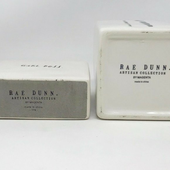 Lot of 2 Rae Dunn-Magenta-“FLAWLESS" Brush Holder - Picture 3 of 6